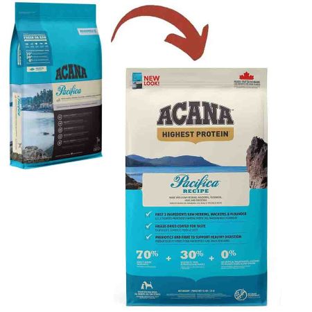 Acana Pacifica Tahılsız Balıklı Yetişkin  Köpek Maması 11,4kg