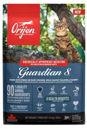 Orijen Guardian8 Yetişkin Kediler için Kedi Maması 4,5kg