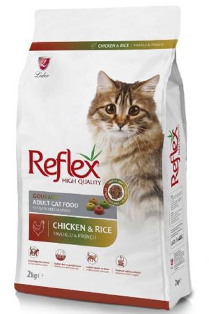 Reflex Multi Color Tavuklu ve Pirinçli Yetişkin Kedi Maması 2kg