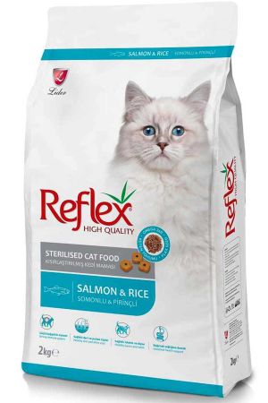 Reflex Somonlu ve Pirinçli Kısırlaştırılmış Kedi Maması 2kg