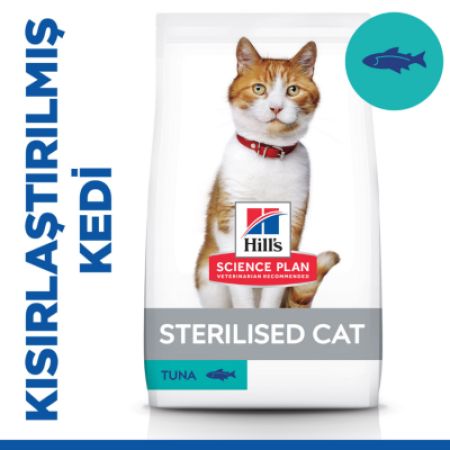 Hill's SCIENCE PLAN Ton Balıklı Kısırlaştırılmış Yetişkin Kedi Maması 15 Kg