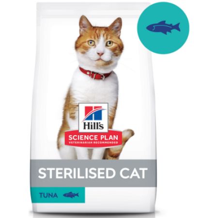 Hill's SCIENCE PLAN Ton Balıklı Kısırlaştırılmış Yetişkin Kedi Maması 3 Kg