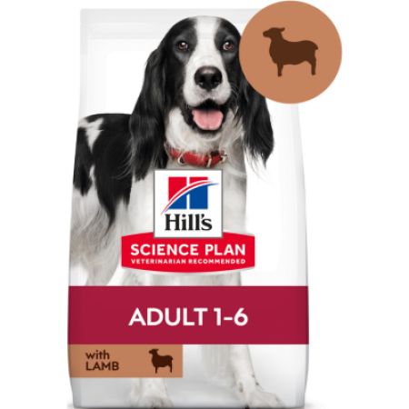 Hill's SCIENCE PLAN Kuzulu ve Pirinçli Orta Irk Yetişkin Köpek Maması 14 Kg