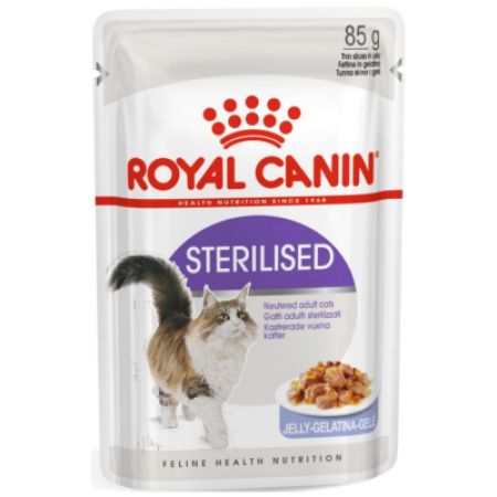 Royal Canin Sterilised Jelly Pouch Kısırlaştırılmış Kedi Yaş Maması 85 Gr