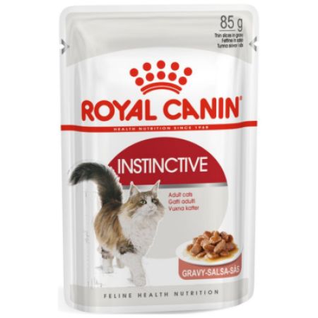 Royal Canin İnstinctive Gravy Pouch Kedi Yaş Maması 85 Gr