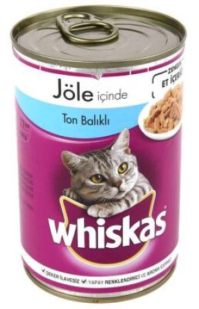 Whiskas Ton Balıklı Gravy Sos İçinde Kedi Konserve Maması 400 Gr