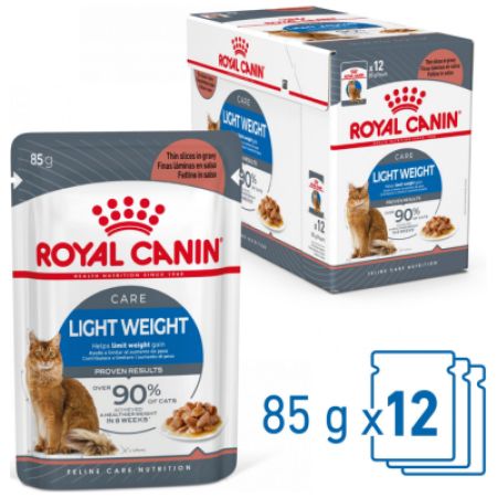 Royal Canin Light Weight Care Gravy Pouch Kedi Yaş Maması 85 Gr 12 Adet