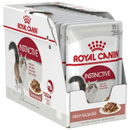 Royal Canin İnstinctive Gravy Pouch Kedi Yaş Maması 85 Gr 12 Adet