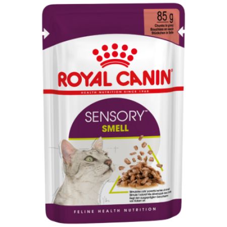 Royal Canin Sensory Smell Gravy Pouch Kedi Yaş Maması 85 Gr