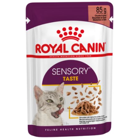 Royal Canin Sensory Taste Gravy Pouch Kedi Yaş Maması 85 Gr