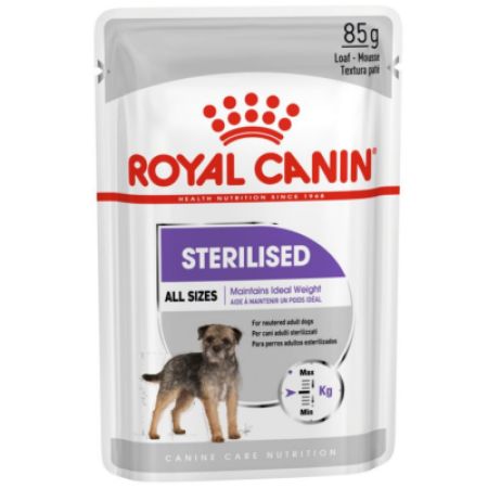 Royal Canin Sterilised Kısırlaştırılmış Köpek Yaş Maması 85 Gr