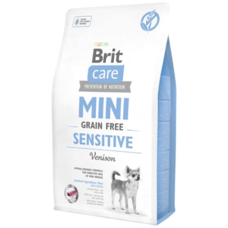 Brit Care Mini Sensitive Geyik Etli Küçük Irk Yetişkin Köpek Maması 2 Kg