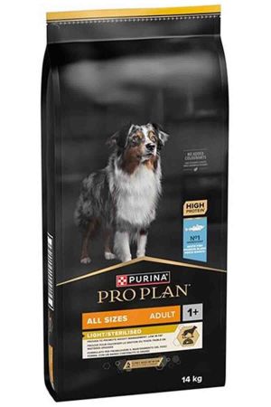 ProPlan Light Sterilised Balıklı Köpek Maması 14kg