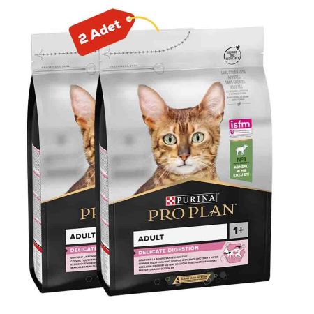 Pro Plan Delicate Kuzu Etli Yetişkin Kedi Maması 2li Paket (3kg+3kg)