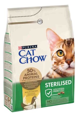 Cat Chow Tavuklu Kısırlaştırılmış Kedi Maması 3kg