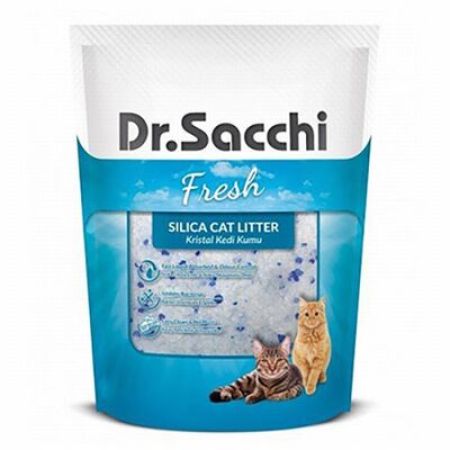 Dr.Sacchi Silica Kristal Kedi Kumu 6x3,2 Lt 