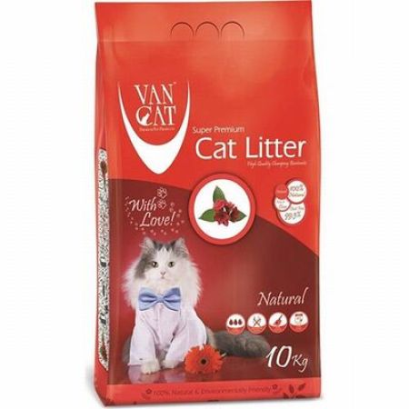 VanCat Natürel Cat Litter Kokusuz İnce Taneli Kedi Kumu 2x10 Kg 