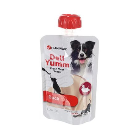 Flamingo Deli Yumm Taze Tavuk Etli Krema Köpek Ödül Maması 90 Gr 