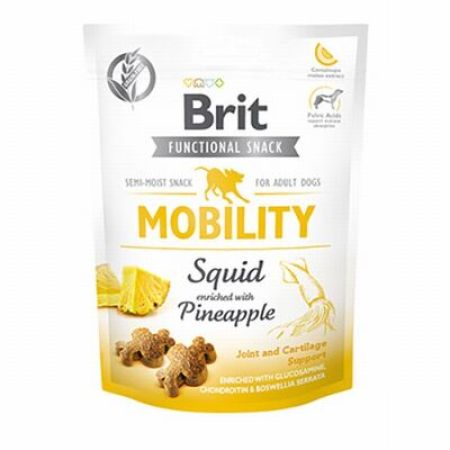 Brit Mobility Ananas ve Kalamarlı Köpek Ödülü 150 Gr 