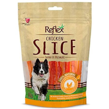 Reflex Chicken Slice Tavuklu Eti Dilim Köpek Ödülü 80 Gr 