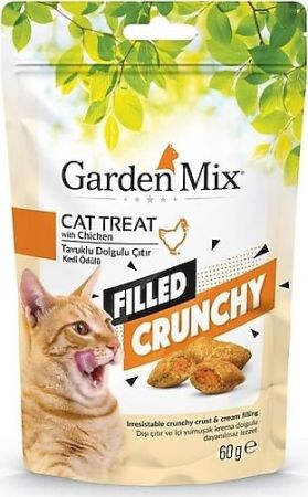 GARDENMİX TAVUKLU İÇİ DOLGULU KEDİ ÖDÜLÜ 60GR