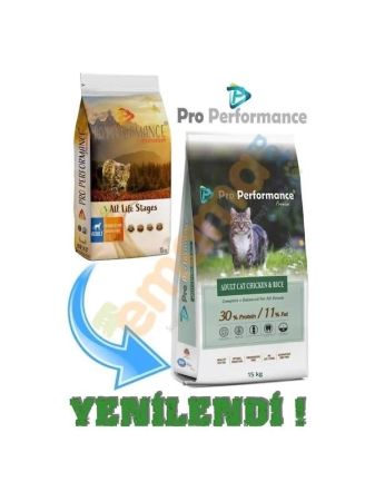 Pro Performance Premium Tavuk, Biftek ve Karidesli Yetişkin Kedi Maması 15kg