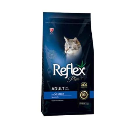 Reflex Plus Somon Balıklı Kedi Maması 15 KG