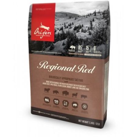 Orijen Regional Red Tahılsız Kedi Maması 5.4 KG