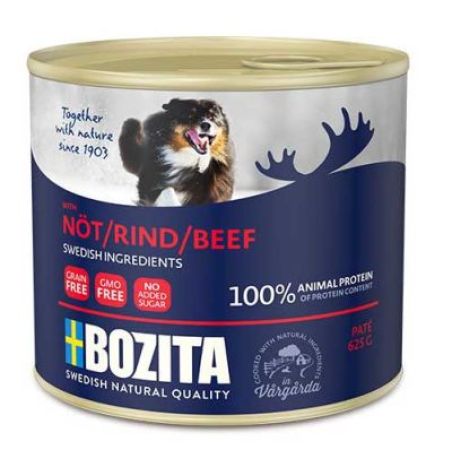 Bozita Biftekli Yaş Köpek Maması 625 GR