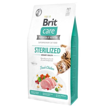 Brit Care Urinary Tahılsız Tavuklu Kısırlaştırılmış Kedi Maması 7 Kg