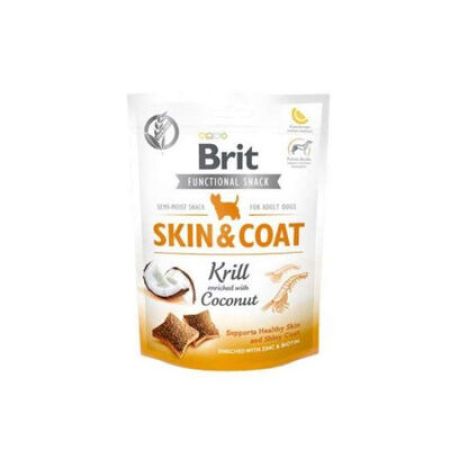 Brit Skin Coat Karides ve Hindistan Cevizli Köpek Ödül Maması 150 gr