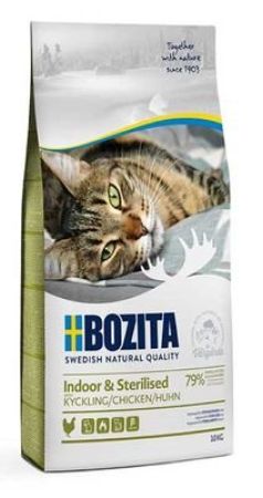 Bozita İndoor Sterilised Kısırlaştırılmış Tavuklu Kedi Maması 2 Kg