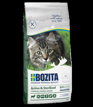 Bozita Active Tahılsız Kuzu Etli Kısırlaştırılmış Kedi Maması 2 KG