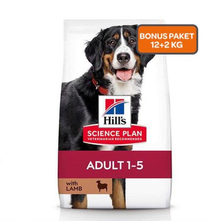 Hill's SCIENCE PLAN Kuzulu Büyük Irk Yetişkin Köpek Maması 12kg + 2kg HEDİYE!