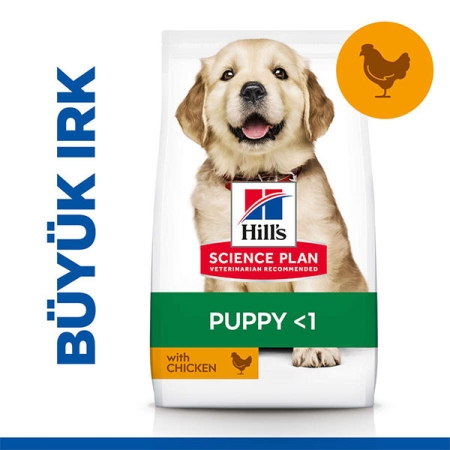 Hill's SCIENCE PLAN Tavuklu Büyük Irk Yavru Köpek Maması 14,5kg