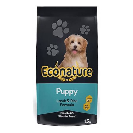 Econature Yavru Kuzulu Köpek Maması 15 Kg