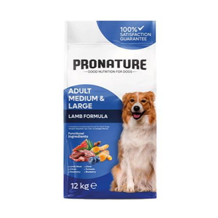 Pronature Kuzu Etli Yetişkin Köpek Maması 12 Kg