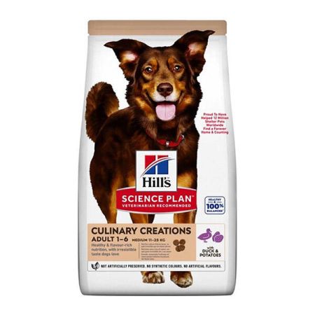 Hill's SCIENCE PLAN Gurme Lezzet Orta Irk Ördek ve Patatesli Yetişkin Köpek Maması 14 kg