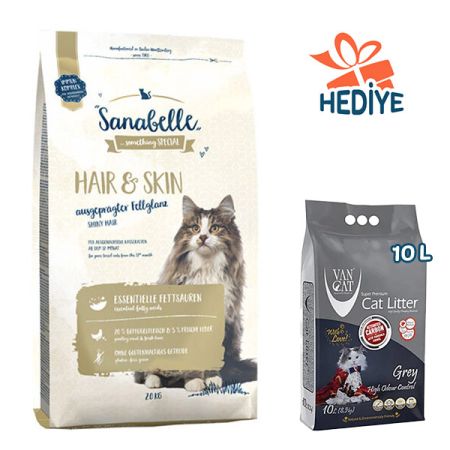 Sanabelle Glutensiz Hair&Skin Kedi Maması 2 kg