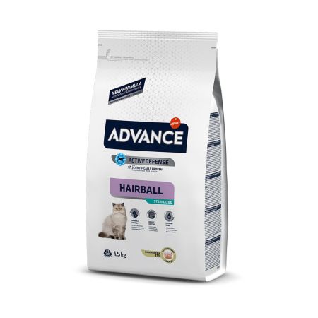 Advance Hindili Tüy Yumağı Önleyici Kısırlaştırılmış Kedi Maması 1.5 kg