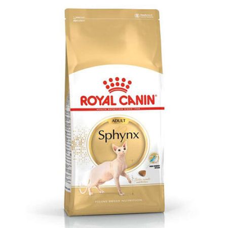 Royal Canin Sphynx Özel Irk Yetişkin Kedi Maması 2 Kg + Wanpy Creamy Treat 5x14 Gr