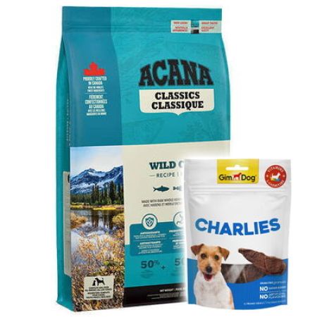 Acana Wild Coast Köpek Maması 2 Kg + Gimdog 70 Gr Köpek Ödülü