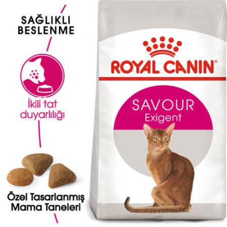 Royal Canin Savour Exigent Seçici Kedi Maması 4 Kg x  2 Adet + Temizlik Mendili