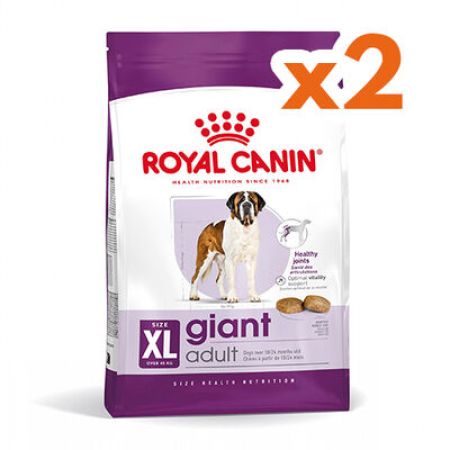 Royal Canin Giant Adult İri Irk Köpek Maması 15 Kg  x 2 Adet + 2 Adet Esca Food Köpek Ödülü