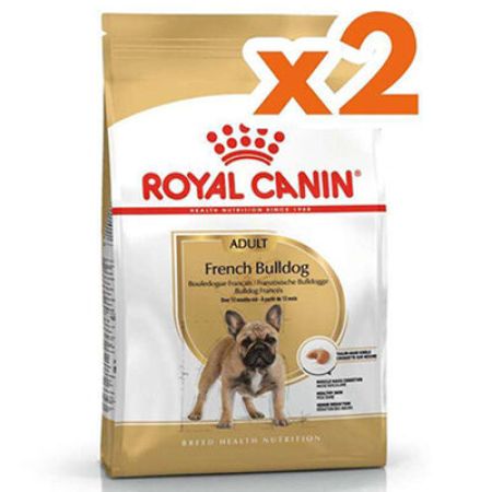 Royal Canin French Bulldog Özel Irk Köpek Maması 3 Kg x 2 Adet + 2 Adet Esca Food Köpek Ödülü