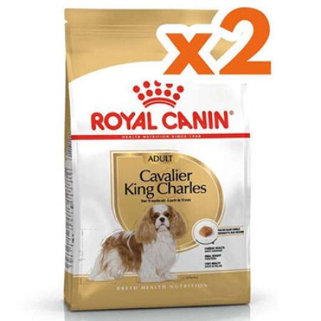 Royal Canin Cavalier King Charles Köpek Maması 3 Kg x 2 Adet + 2 Adet Wanpy Creamy Treat 5x14 Gr