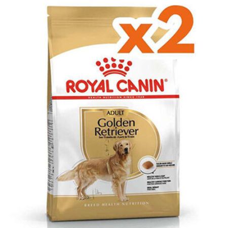 Royal Canin Golden Retriever Köpek Maması 12 Kg x 2 Adet + 2 Adet Wanpy Creamy Treat 5x14 Gr