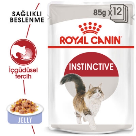 Royal Canin Pouch Jelly Instinctive Yaş Kedi Maması 85 Gr - 6 Al 5 Öde