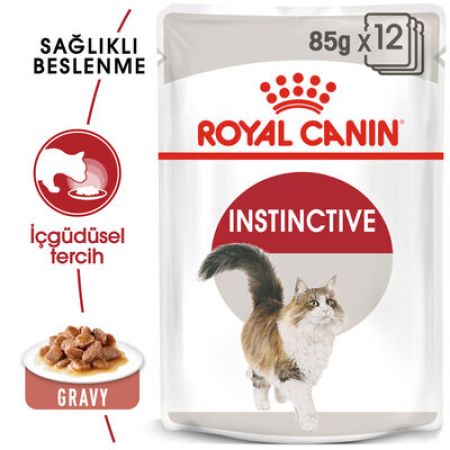 Royal Canin Pouch Gravy Instinctive Yaş Kedi Maması 85 Gr  x 6 Adet