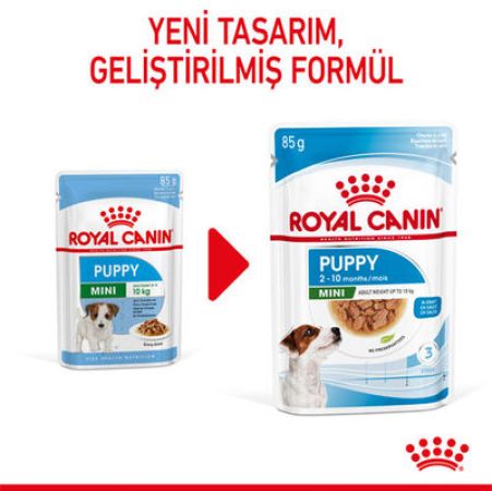 Royal Canin Pouch Mini Puppy Yavru Köpek Yaş Maması 85 Gr x 6 Adet